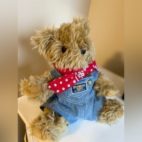 Vintage 90’s Oshkosh B’gosh Teddy Bear… - Picture 2 of 6